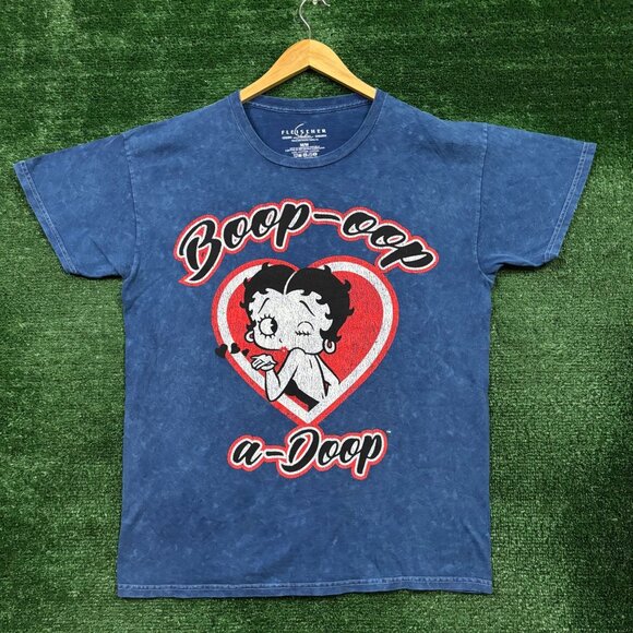 Betty Boop Boop-Oop A-Doop by Fleischer Studios Mineral Wash T-Shirt Medium - Picture 1 of 4